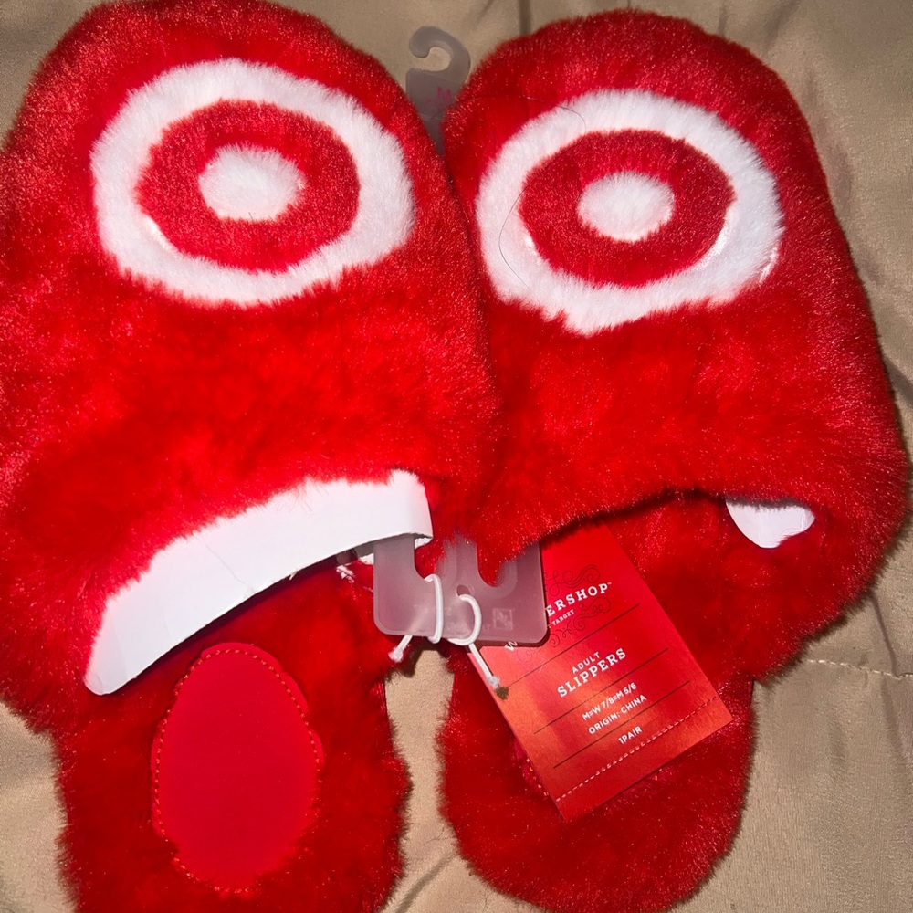 Target Bullseye Slippers